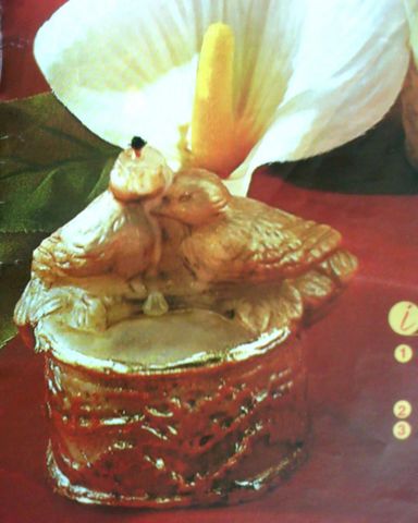 Vela decorativa