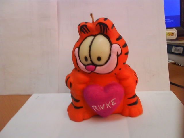 Vela decorativa Garfield