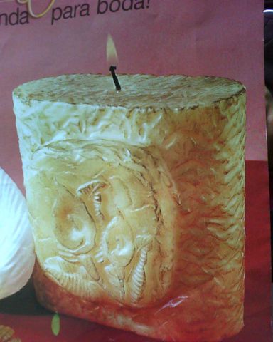 Vela decorativa